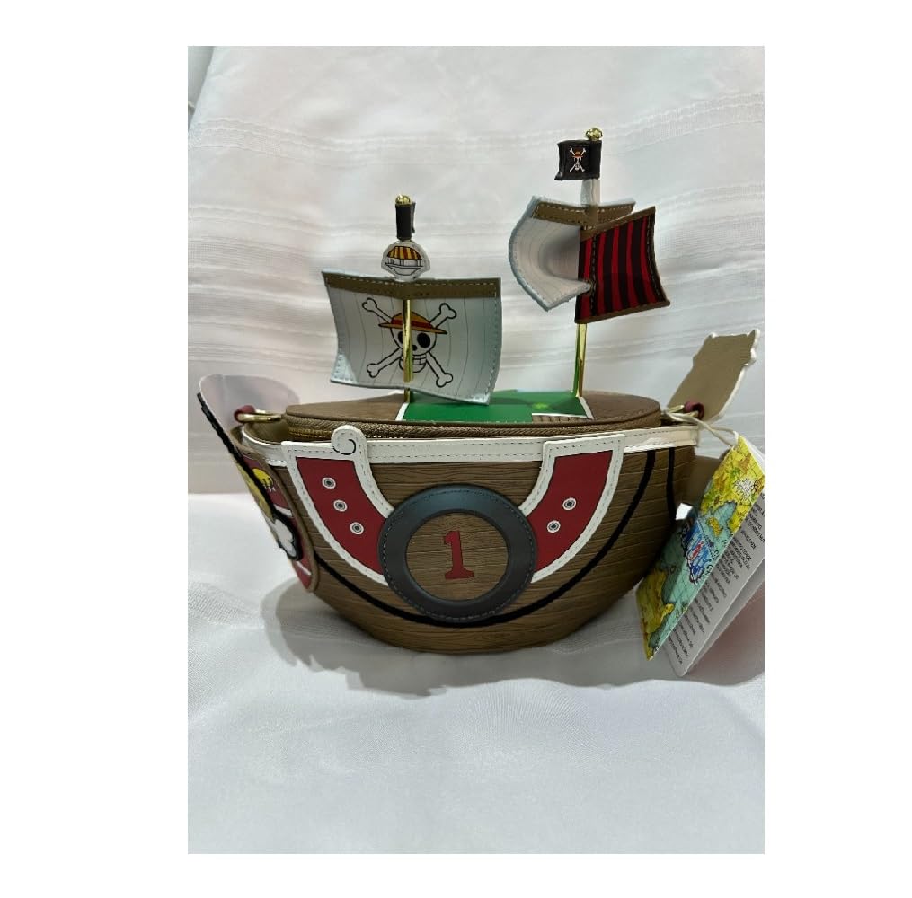 Loungefly Toei One Piece Sunny Figural Crossbody Bag | Amazon.com.br